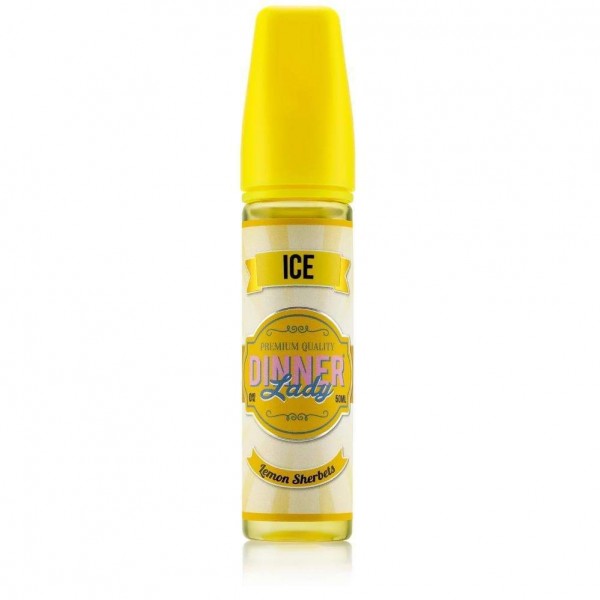 Ice - Lemon Sherbets by Dinner Lady E-liquid 70VG Shortfill Vape
