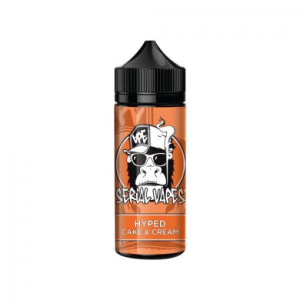 Hyped by Serial Vapes, 100ML E Liquid, 70VG Vape, 0MG Juice