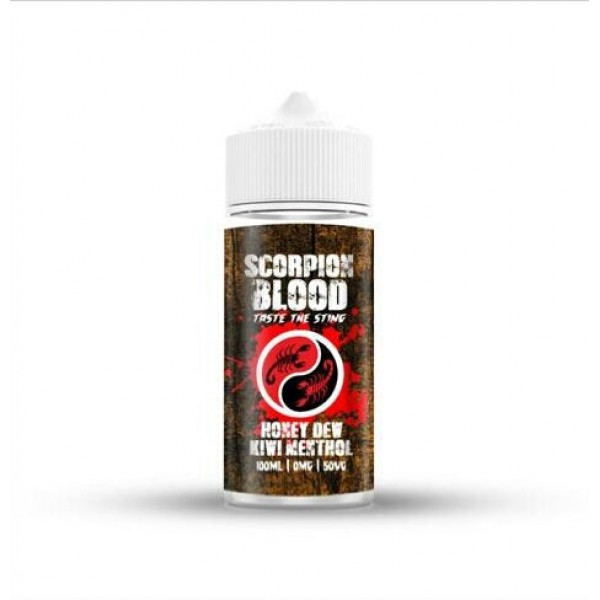 Honeydew Kiwi Menthol By Scorpion Blood 100ML E Liquid 50VG/50PG Vape 0MG Juice