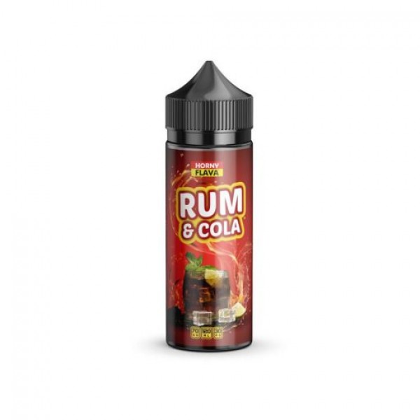 Rum And Cola by Horny Flava. 100ML E-liquid, 0MG Vape, 70VG Juice
