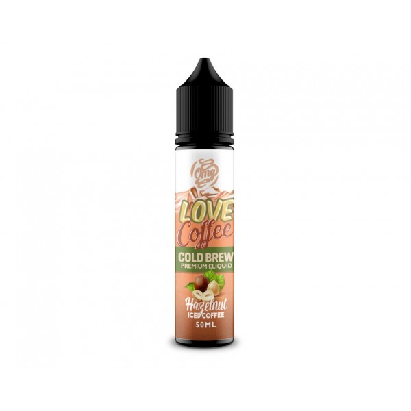 Hazelnut Iced Coffee by Love Coffee 50ML E-Liquid Juice 70VG Vape Shortfill