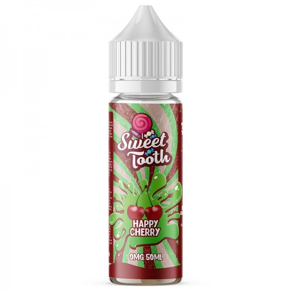Happy Cherry by Sweet Tooth 50ML E Liquid, 70VG Vape, 0MG Juice