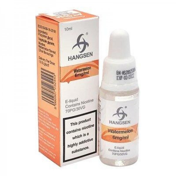 HANGSEN WATERMELON 10ML TPD E LIQUID JUICE 3MG/6MG/12MG/18MG MULTIBUY