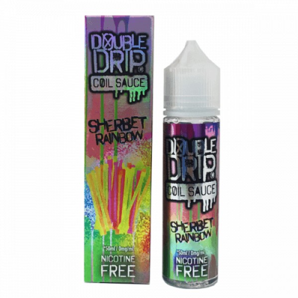 SHERBET RAINBOW – DOUBLE DRIP COIL SAUCE E LIQUID 50ML 80VG