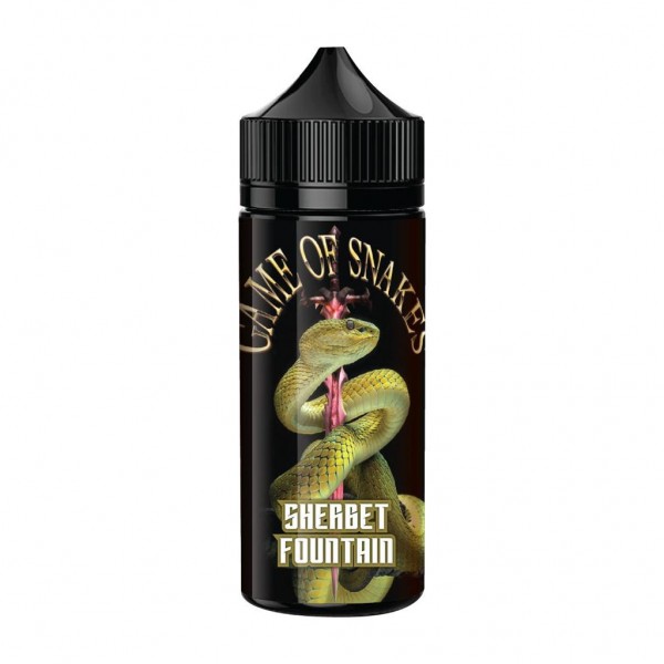 Sherbet Fountain By Game Of Snakes 100ML E Liquid 70VG Vape 0MG Juice