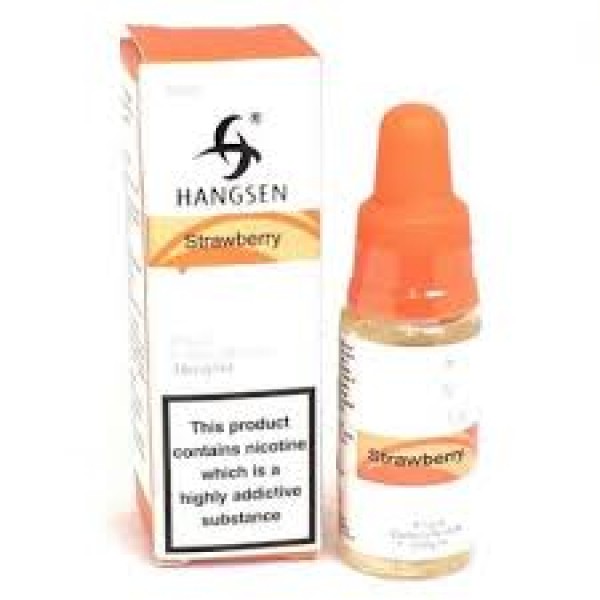 HANGSEN STRAWBERRY 10ML TPD E LIQUID JUICE 3MG/6MG/12MG/18MG MULTIBUY