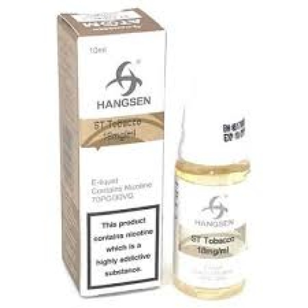 HANGSEN ST TOBACCO 10ML TPD E LIQUID JUICE 3MG/6MG/12MG/18MG MULTIBUY