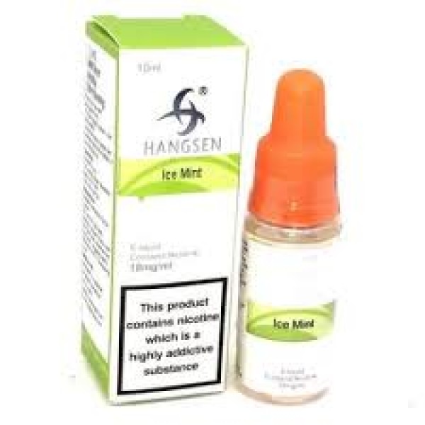 HANGSEN ICE MINT 10ML TPD E LIQUID JUICE 3MG/6MG/12MG/18MG MULTIBUY