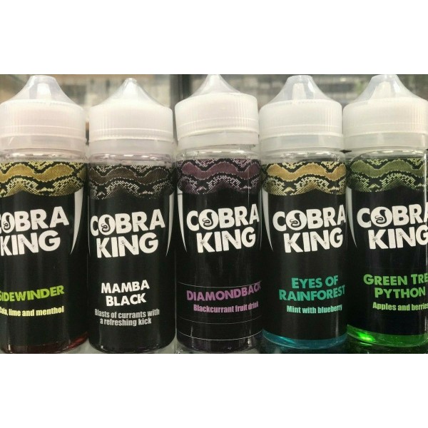 Sidewinder By Cobra King 100ML E Liquid 80VG Vape 0MG Juice