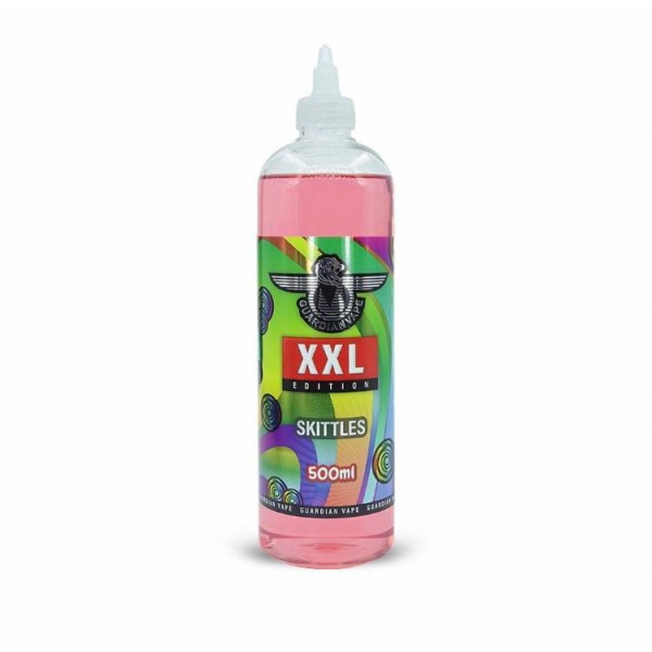 Skittles By Guardian Vape XXL Edition 500ML E Liquid 70VG Vape 0MG Juice