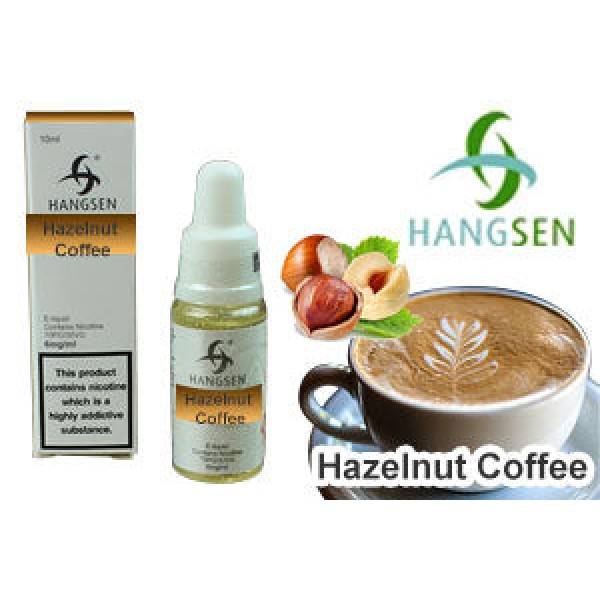 HANGSEN HAZELNUT COFFEE 10ML TPD E LIQUID JUICE 3MG/6MG/12MG/18MG MULTIBUY