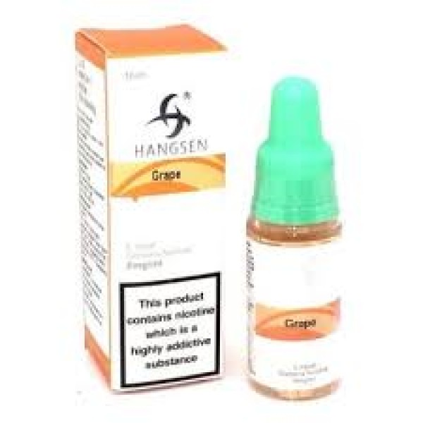 HANGSEN GRAPE 10ML TPD E LIQUID JUICE 3MG/6MG/12MG/18MG MULTIBUY