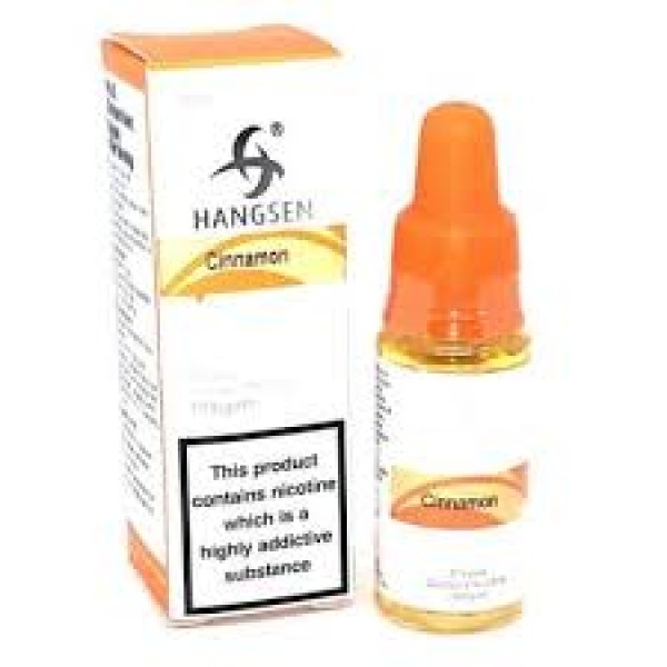 HANGSEN CINNAMON 10ML TPD E LIQUID JUICE 3MG/6MG/12MG/18MG MULTIBUY