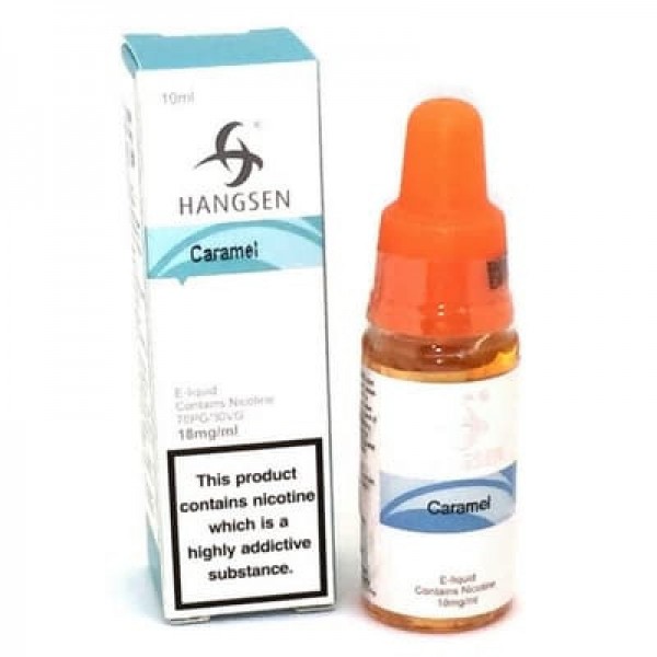 HANGSEN CARAMEL 10ML TPD E LIQUID JUICE 3MG/6MG/12MG/18MG MULTIBUY