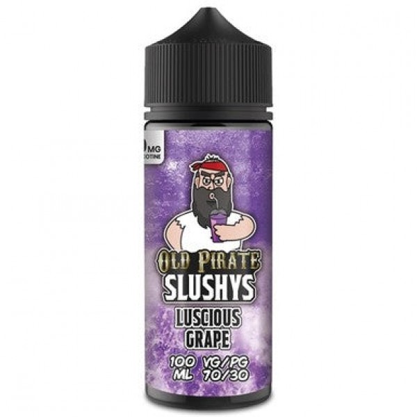 Slushys - Luscious Grape by Old Pirate 100ML E Liquid, 70VG Vape, 0MG Juice, Shortfill