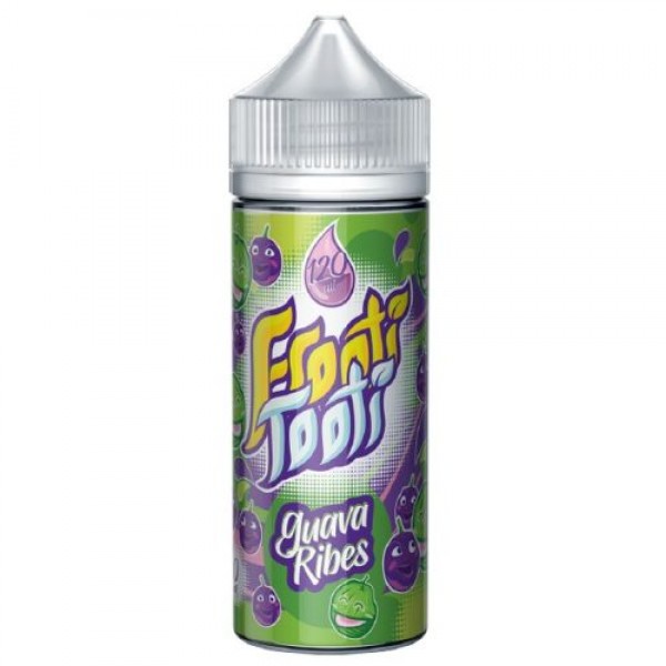 GUAVA RIBES E LIQUID BY FROOTI TOOTI TROPICAL TROUBLE SERIES 100ML SHORTFILL 70VG VAPE