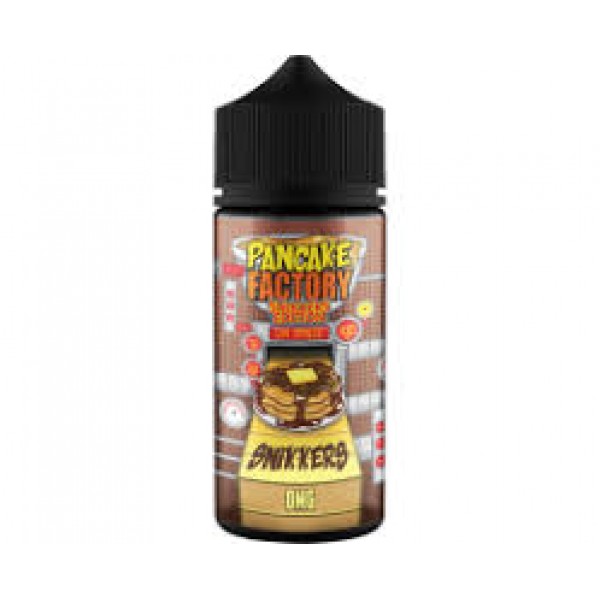 Snikkers 100ml Pancake Factory E-liquid Juice 70VG Shortfill