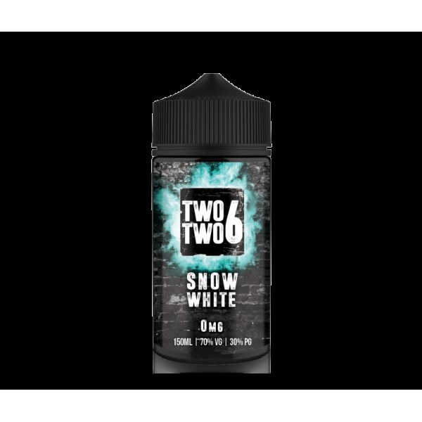 Snow White by TWO TWO 6 (226) 150ML E Liquid 70VG Vape 0MG Juice