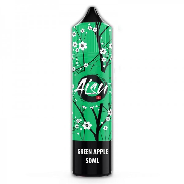 Green Apple by Aisu (Zap) 50ML E Liquid 70VG Vape 0MG Juice