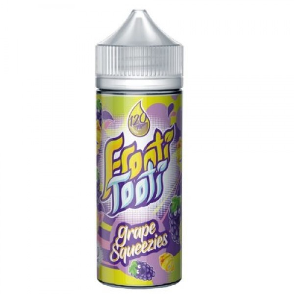 GRAPE SQUEEZIES E LIQUID BY FROOTI TOOTI TROPICAL TROUBLE SERIES 100ML SHORTFILL 70VG VAPE