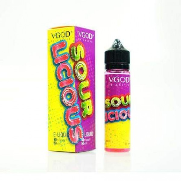 Sourlicious By Vgod 50ML E Liquid 70VG Vape 0MG Juice