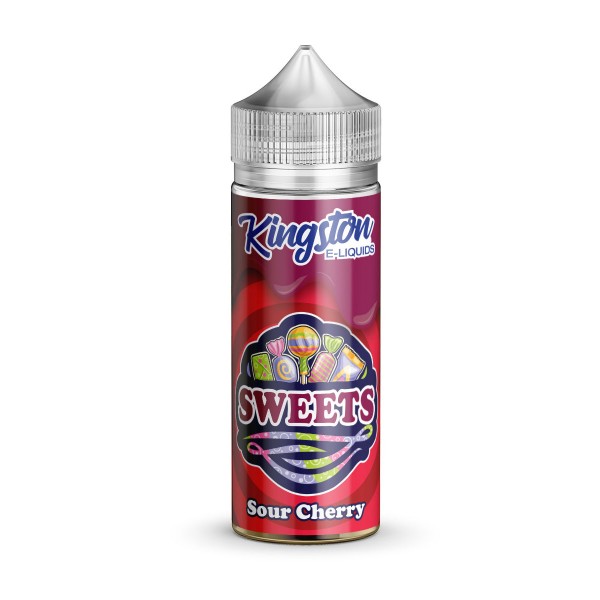 Sour Cherry by Kingston 100ml New Bottle E Liquid 70VG Juice