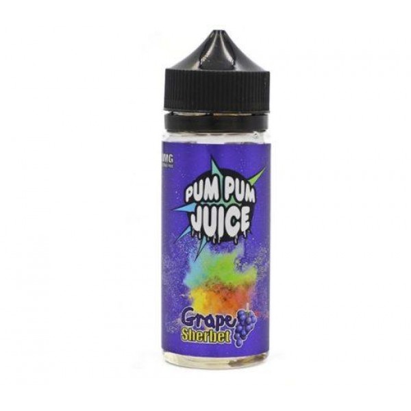 Grape Sherbet by Pum Pum Juice. 0MG 100ML E-liquid. 70VG/30PG Vape Juice