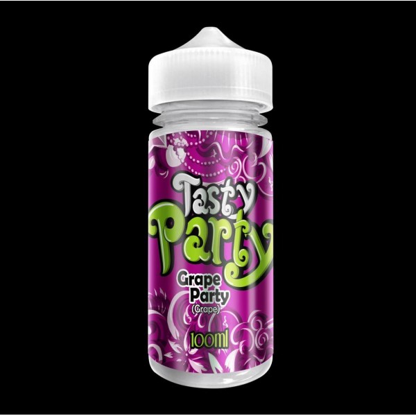 Grape Party by Tasty Party. 100ML E-liquid, 0MG vape, 70VG/30PG juice