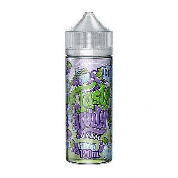 GRAPE ICE BY TASTY FRUITY 100ML SHORTFILL E LIQUID 70VG VAPE