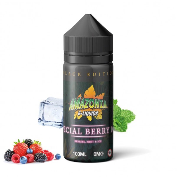 Special Berry Ice By Amazonia Black Edition 100ML E Liquid 70VG Vape 0MG Juice