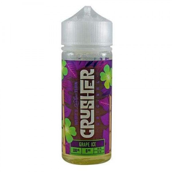 Grape Ice By Crusher 100ML E Liquid 70VG/30PG Vape 0MG Juice Short Fill