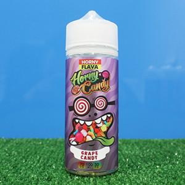 Grape Candy by Horny Flava. 100ML E-liquid, 0MG Vape, 70VG Juice
