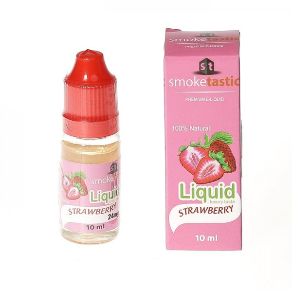 Strawberry 10ml Smoketastic E Liquid Juice 6mg, 12mg, 18mg Vape Multibuy