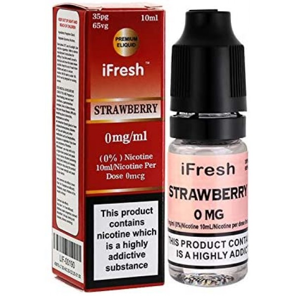 Strawberry - iFresh 10ML E-liquid Juice 65VG Vape Multibuy