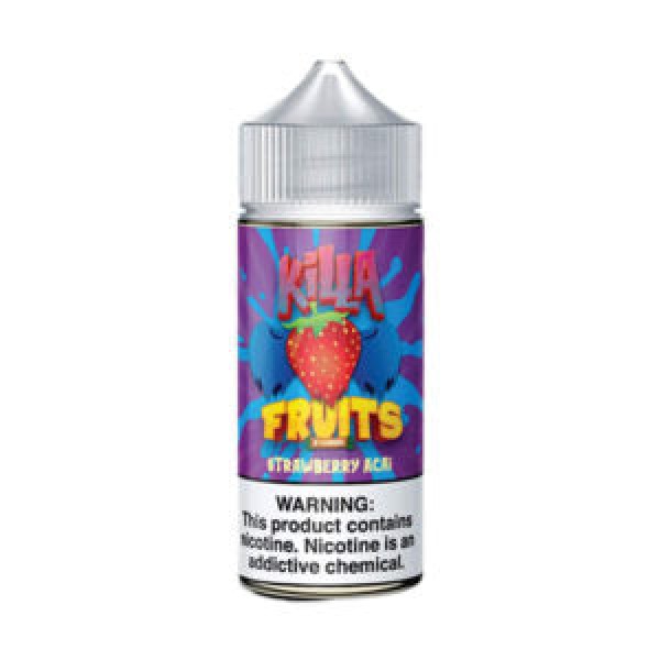 Strawberry Acai by Killa Fruits 100ml E-Liquid Juice 70VG Vape