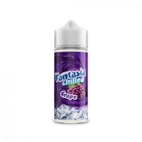 Grape By Fantasia Chilled 100ML E Liquid 70VG Vape 0MG Juice