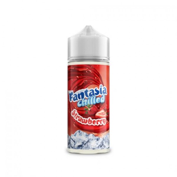 Strawberry By Fantasia Chilled 100ML E Liquid 70VG Vape 0MG Juice