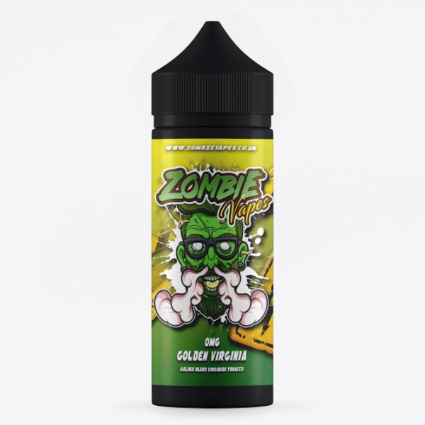 Golden Virginia By Zombie Vapes, 50ML E Liquid, 70VG Vape, 0MG Juice