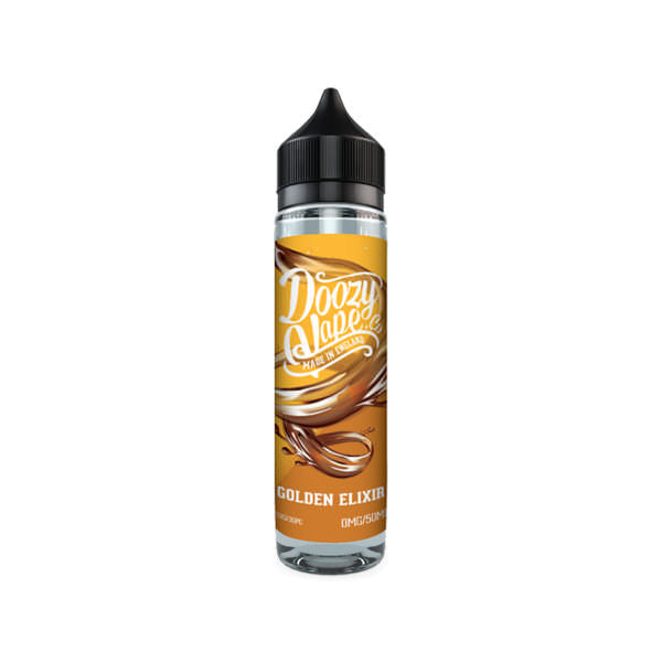 Golden Elixir by Doozy Vape 0MG 50ML E-liquid. 70VG/30PG Vape Juice