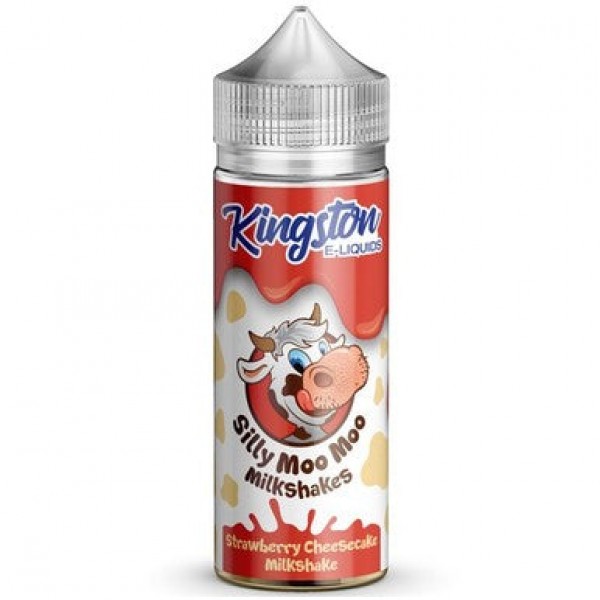 Strawberry Cheesecake Milkshake By Kingston 100ML E Liquid 70VG Vape 0MG Juice