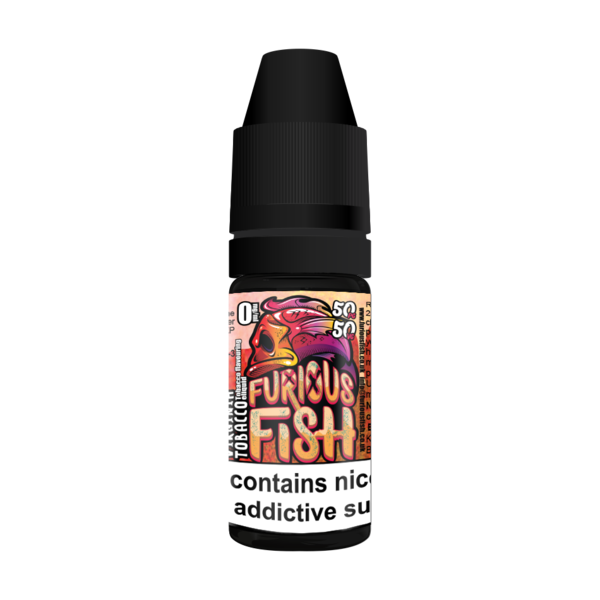 FURIOUS FISH 10ML VIRGINIA TOBACCO E LIQUID 50VG VAPE TPD COMPLIANT MULTIBUY