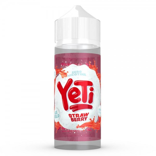 Strawberry drink by Yeti 100ml E Liquid Juice 70VG Vape Shortfill