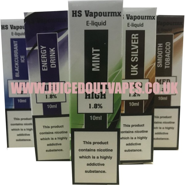 Strawberry HS VapourMX 10ml E Liquid Juice All Strengths