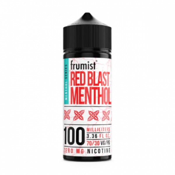 Frumist Menthol Series - Red Blast 100ML E Liquid 70VG Vape 0MG Juice