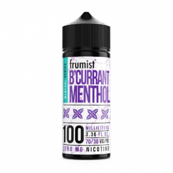 Frumist Menthol Series - B'Currant 100ML E Liquid 70VG Vape 0MG Juice