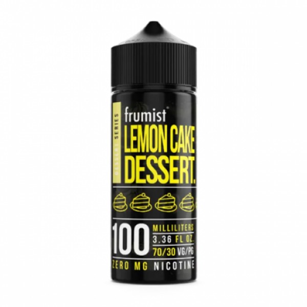 Frumist Dessert Series - Lemon Cake 100ML E Liquid 70VG Vape 0MG Juice