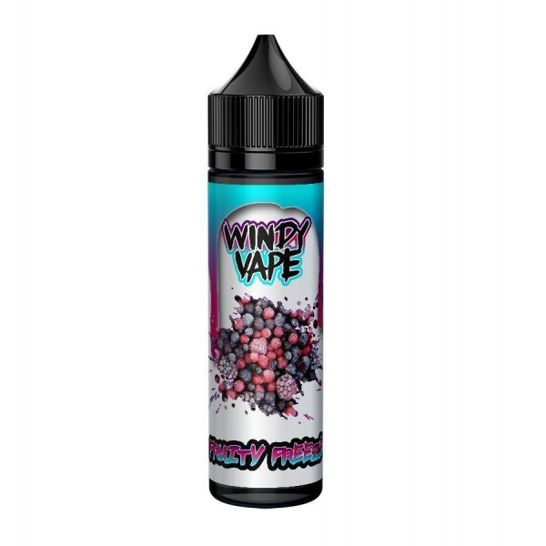 Fruity Freeze by Windy Vape 50ml E Liquid Juice 0mg 80vg 20pg