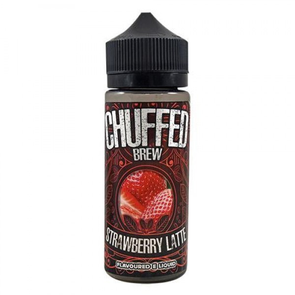 Strawberry Latte - Brew - Chuffed 100ML E Liquid 70VG Vape 0MG Juice