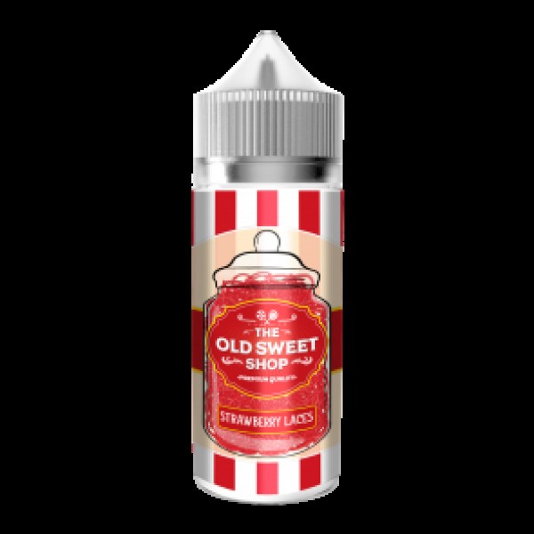 Strawberry Laces 100ml E-Liquid by Old Sweet Shop 50VG Vape Juice