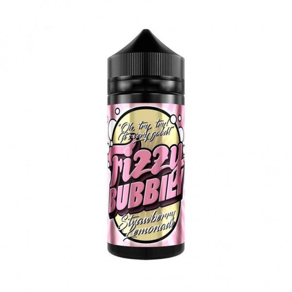 Strawberry Lemonade by Fizzy Bubbily 100ML 75VG Premium E-liquid Vape Juice